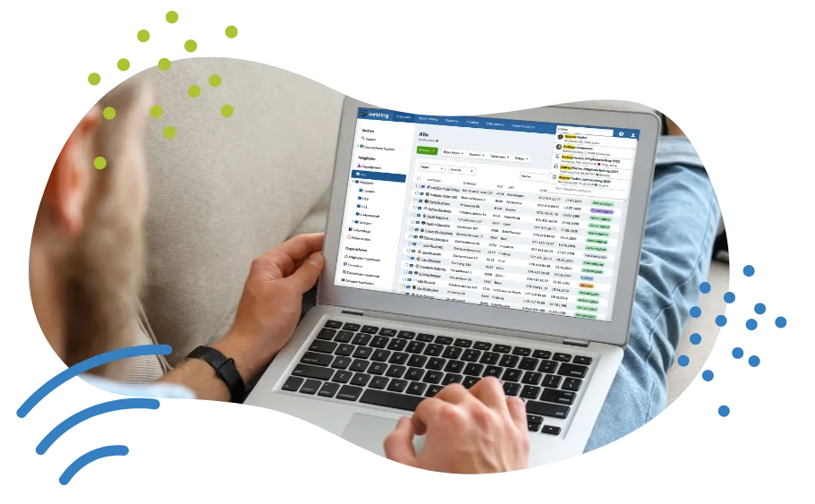 Mitgliederverwaltung mit der Vereinssoftware Webling
